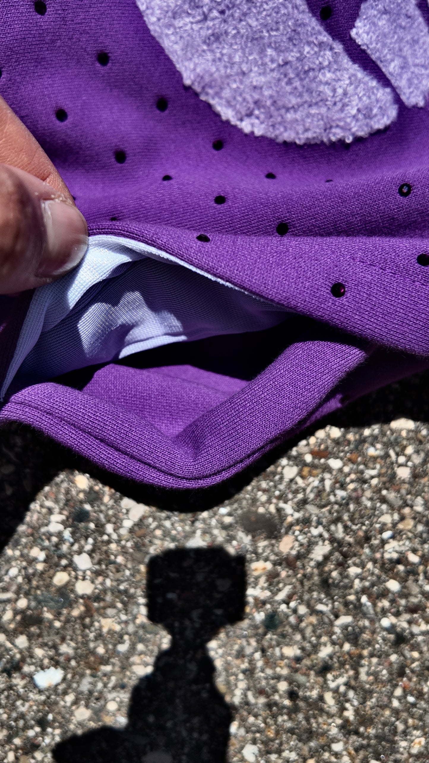 Purple Ribcage Hoodie