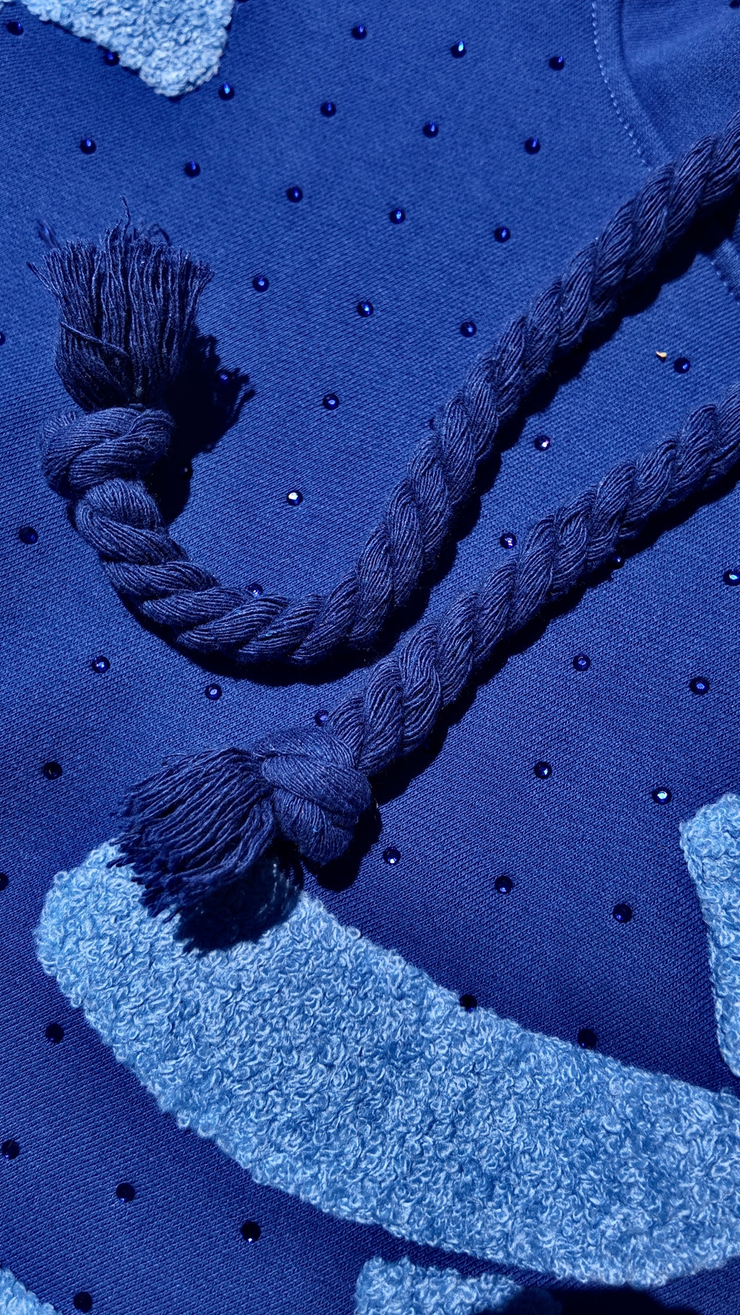 Blue Ribcage Hoodie