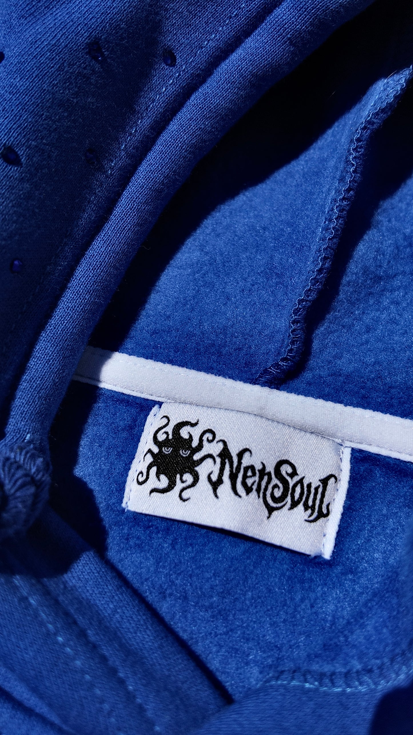 Blue Ribcage Hoodie